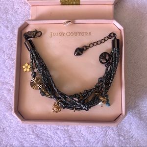 Metallic Multi Chrome Bracelet (Black/Silver)